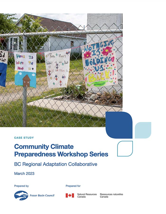 Community climate preparedness workshop series